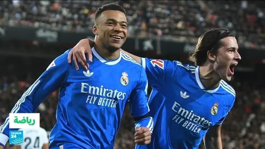 الدوري الإسباني: ريال مدريد يهزم فالنسيا ويواصل مطاردة برشلونة