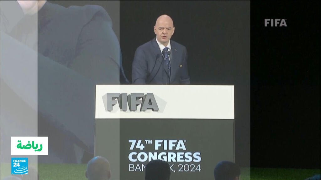 رئيس الفيفا إنفانتينو يؤكد مشاركة إيران في نهائيات مونديال 2026